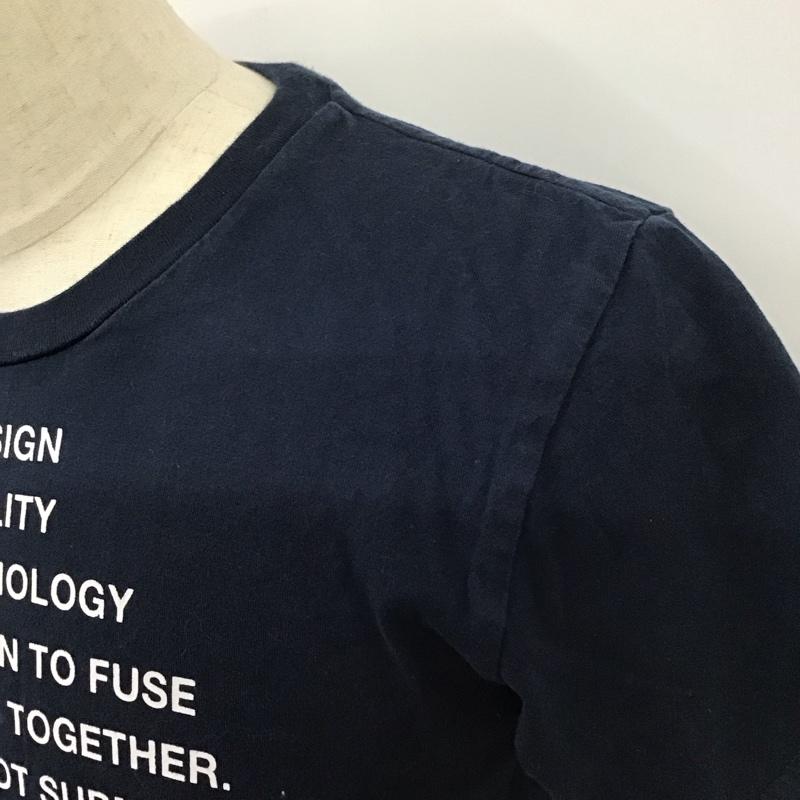 ホワイトマウンテニアリング WHITE MOUNTAINEERING Tシャツ 半袖 wm2171534 BIGWLOGOPRINTEDTSHIRT 半袖カットソー プリントTシャツ 0 ロゴ、文字 紺 / ネイビー /  メンズ USED 古着 中古 10115285