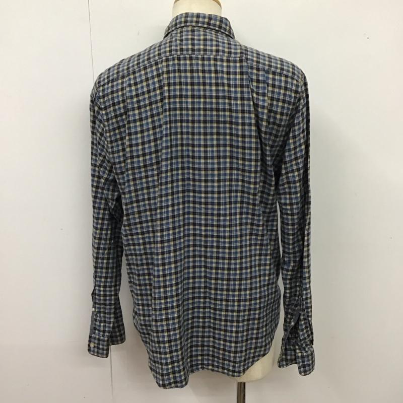 ラコステ LACOSTE シャツ、ブラウス 長袖 長袖シャツ カラーシャツ ポケットシャツ 長袖カットソー チェックシャツ 42 チェック マルチカラー / マルチカラー /  メンズ USED 古着 中古 10123939