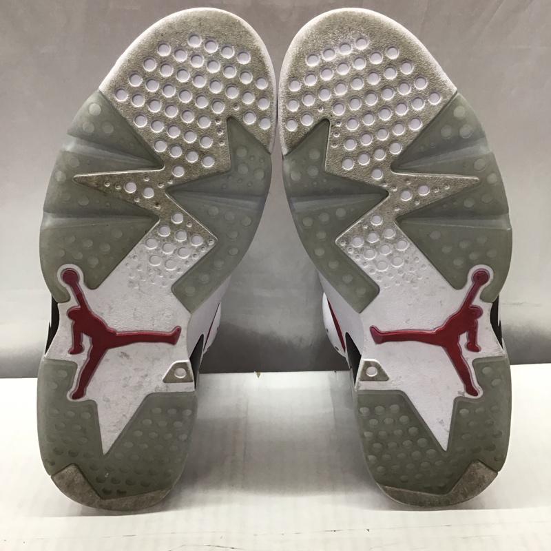 ナイキ NIKE スニーカー スニーカー CT8529 106 AIR JORDAN 6 RETRO 28.5cm 箱有 28.5cm ロゴ、文字 白 / ホワイト / X 黒 / ブラック / X 赤 / レッド /  メンズ USED 古着 中古 10113419