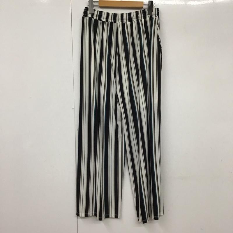 アズールバイマウジー AZUL BY MOUSSY ボトムス ボトムス M ストライプ マルチカラー / マルチカラー /  レディース USED 古着 中古 10130211