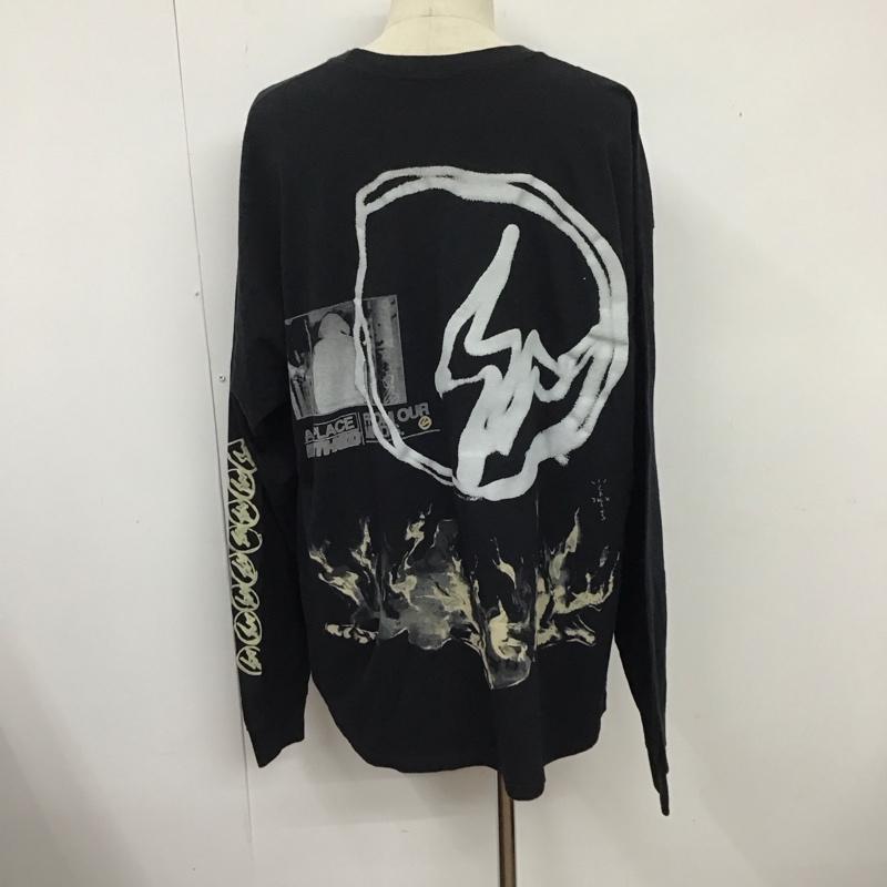 カクタスジャック Cactus Jack Tシャツ 長袖 ロンT クルーネック バックプリント FRAGMENT DESIGN XL プリント 黒 / ブラック /  メンズ USED 古着 中古 10124961