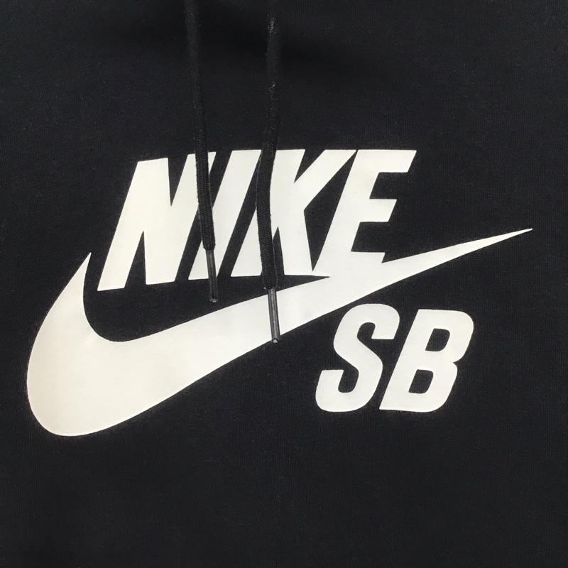 ナイキ NIKE パーカー 長袖 aj9734-010 プルオーバーパーカー 長袖スウェット S ロゴ、文字 黒 / ブラック /  メンズ USED 古着 中古 10148338