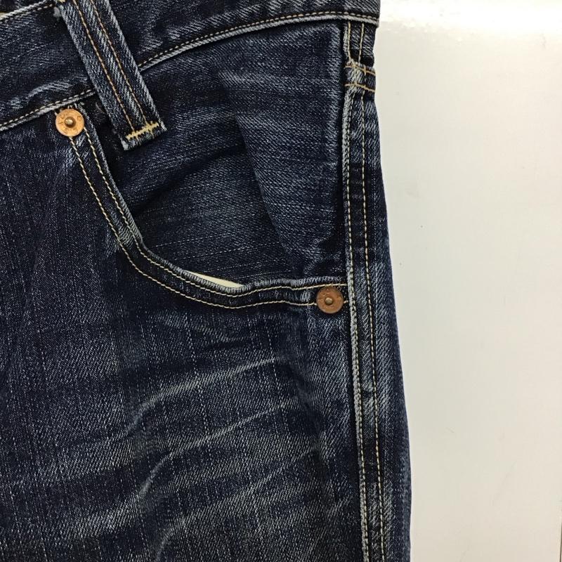 リーバイストラウスアンドコー Levi Strauss & co. パンツ デニム、ジーンズ デニムパンツ ワイドパンツ カジュアルパンツ 33インチ 無地 インディゴ / インディゴ /  メンズ USED 古着 中古 10150043
