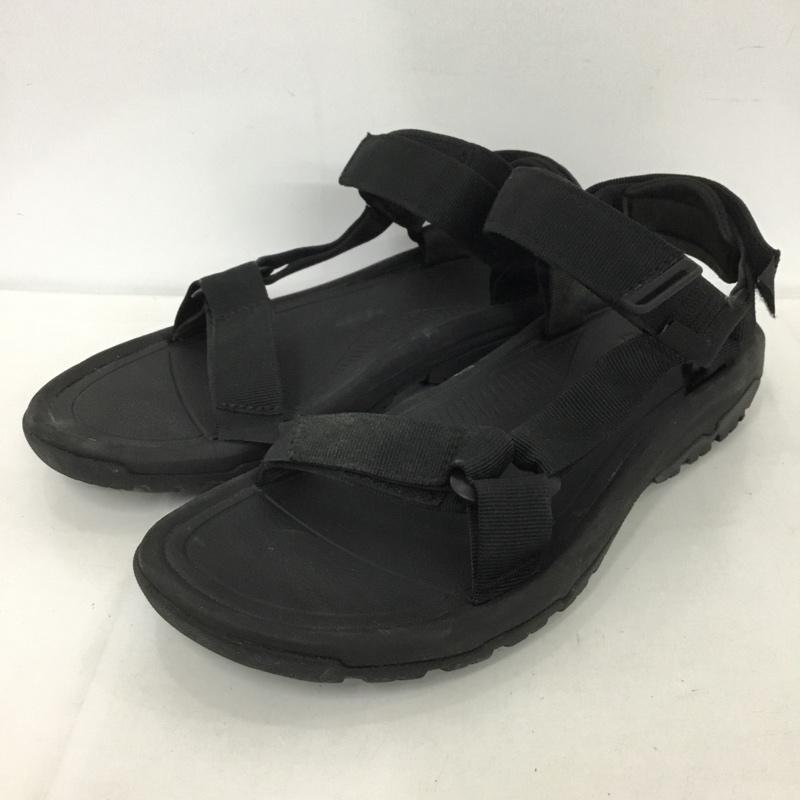 テバ Teva サンダル サンダル 1019234 HURRICANE XLT2 27cm 27.0cm ロゴ、文字 黒 / ブラック /  メンズ USED 古着 中古 10125089