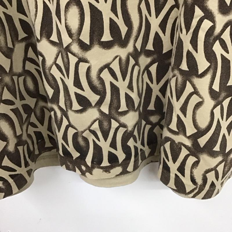 シュプリーム Supreme Tシャツ 半袖 2021FW NewYorkYankeesTシャツ 半袖カットソー プリントTシャツ L プリント ベージュ / ベージュ /  メンズ USED 古着 中古 10131142