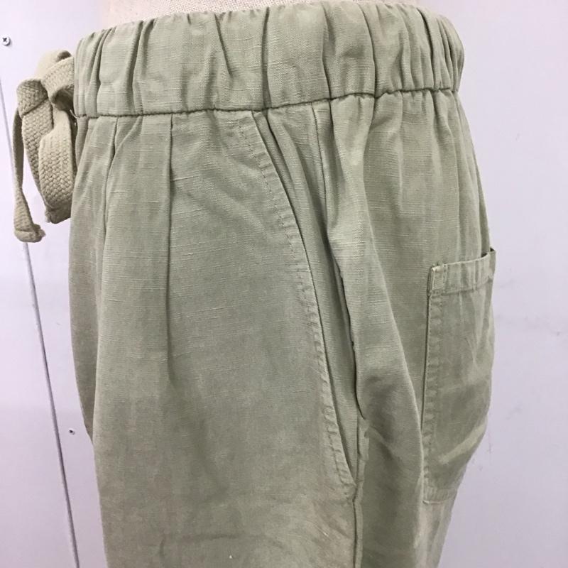 ザラ ZARA ボトムス ボトムス 4043 241 514 イージーパンツ S 無地 カーキ / カーキ /  レディース USED 古着 中古 10120019