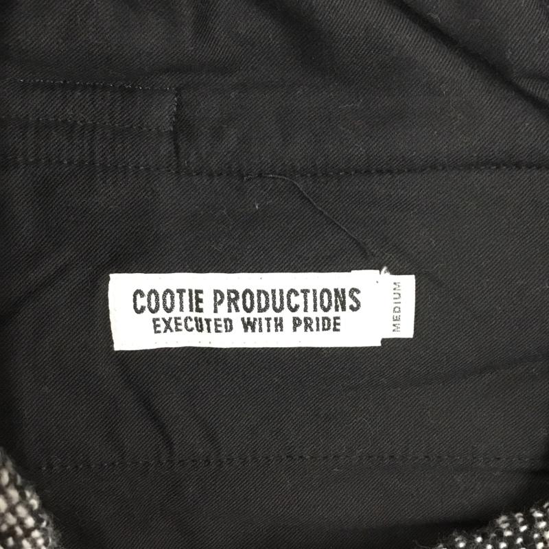 クーティープロダクションズ COOTIE PRODUCTIONS パンツ ショートパンツ cte-19s108 MexicanJacquardEasyShorts ハーフパンツ ショートパンツ カジュアルパンツ M 総柄 白 / ホワイト / X 黒 / ブラック /  メンズ USED 古着 中古 10117717
