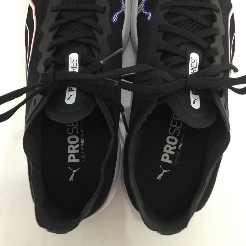 プーマ PUMA スニーカー スニーカー 379442-12 REDEEM PRO RACER 25cm 箱有 25.0cm  黒 / ブラック /  レディース USED 古着 中古 10146483