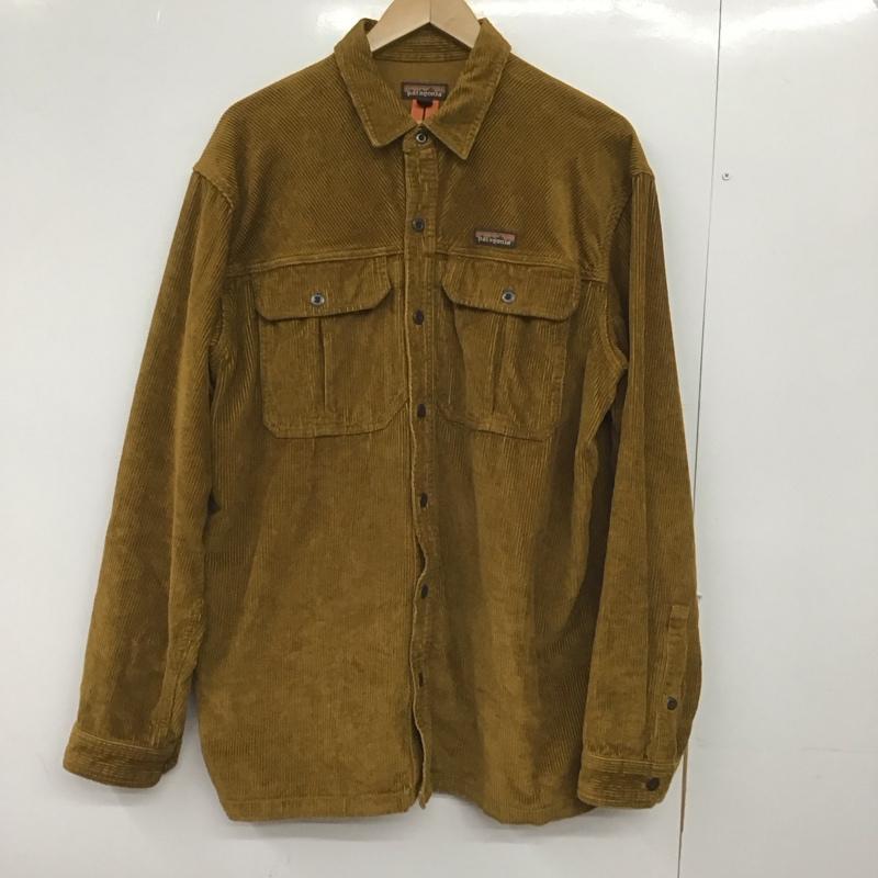パタゴニア patagonia シャツ、ブラウス 長袖 長袖シャツ コーデュロイシャツ カジュアルシャツ L ロゴ、文字 マルチカラー / マルチカラー /  メンズ USED 古着 中古 10147780