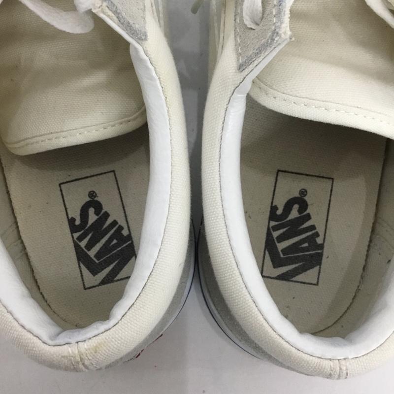 バンズ VANS スニーカー スニーカー V36CLA OLD SKOOL 26cm 26.0cm ロゴ、文字 オフホワイト / オフホワイト / X 灰 / グレー /  メンズ USED 古着 中古 10129552