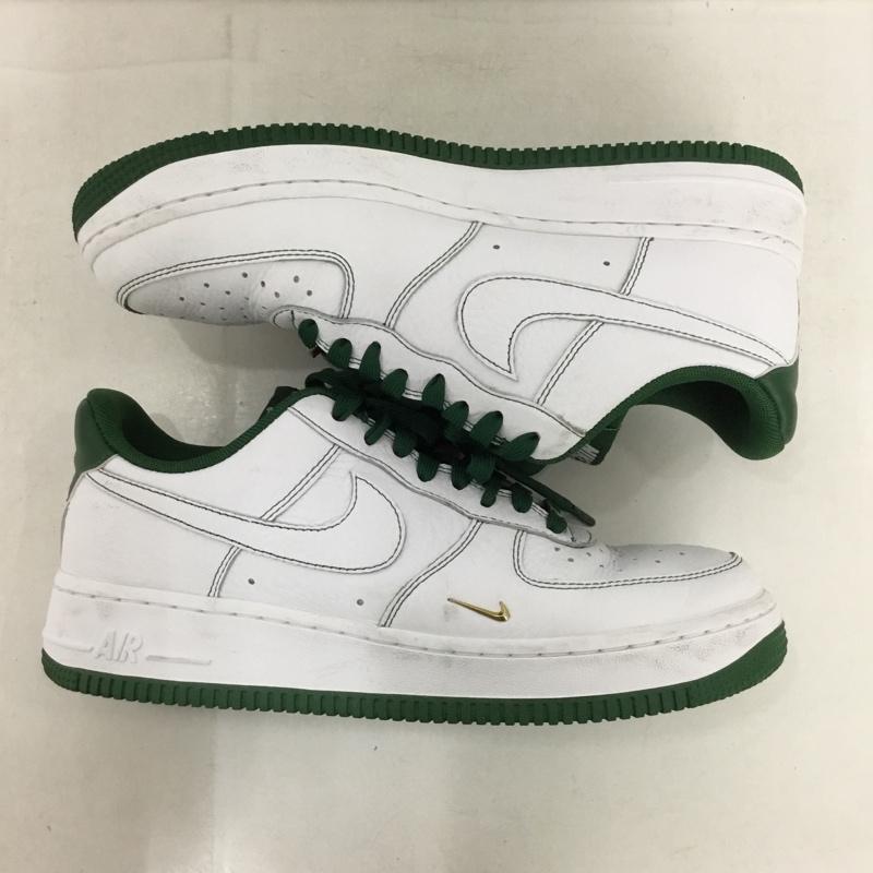ナイキ NIKE スニーカー スニーカー IB6543-102 W AIR FORCE 1 07 MINI JEWEL 26cm 26.0cm ロゴ、文字 白 / ホワイト / X 緑 / グリーン /  メンズ USED 古着 中古 10148405