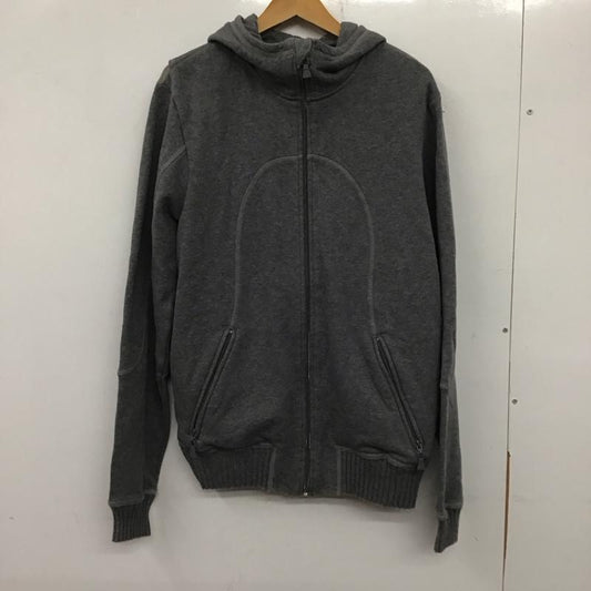 プーマ PUMA パーカー 長袖 長袖パーカー ジップアップパーカー スウェット 96hours neilbarrett M 無地 灰 / グレー /  メンズ USED 古着 中古 10139836