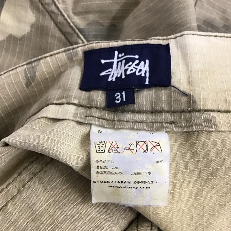 ステューシー STUSSY パンツ ワークパンツ、ペインターパンツ ミリタリーパンツ ワイドパンツ カジュアルパンツ ストレートパンツ 31インチ カモフラージュ柄・迷彩 マルチカラー / マルチカラー /  メンズ USED 古着 中古 10117117