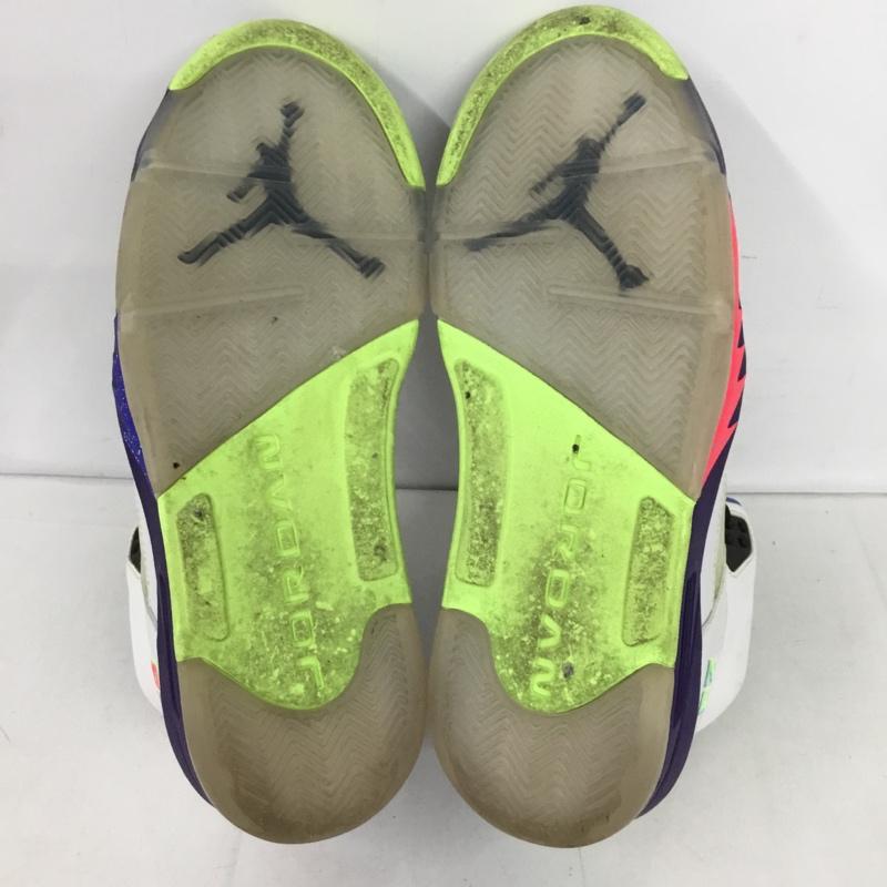 ナイキ NIKE スニーカー スニーカー DB3335-100 AIR JORDAN 5 RETRO 28cm 28.0cm ワンポイント マルチカラー / マルチカラー /  メンズ USED 古着 中古 10129910