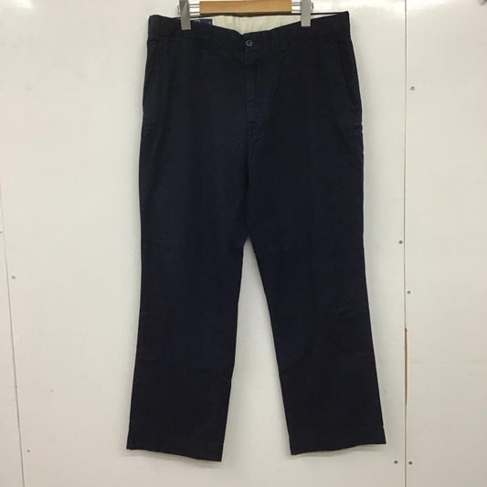 ポロバイラルフローレン Polo by RALPH LAUREN パンツ チノパン チノパン ワイドパンツ カジュアルパンツ 36インチ 無地 紺 / ネイビー /  メンズ USED 古着 中古 10137317