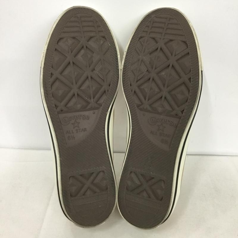 コンバース CONVERSE スニーカー スニーカー 1SC442 ALL STAR US COLORS OX 25cm 25.0cm ロゴ、文字 ベージュ / ベージュ /  レディース USED 古着 中古 10132027