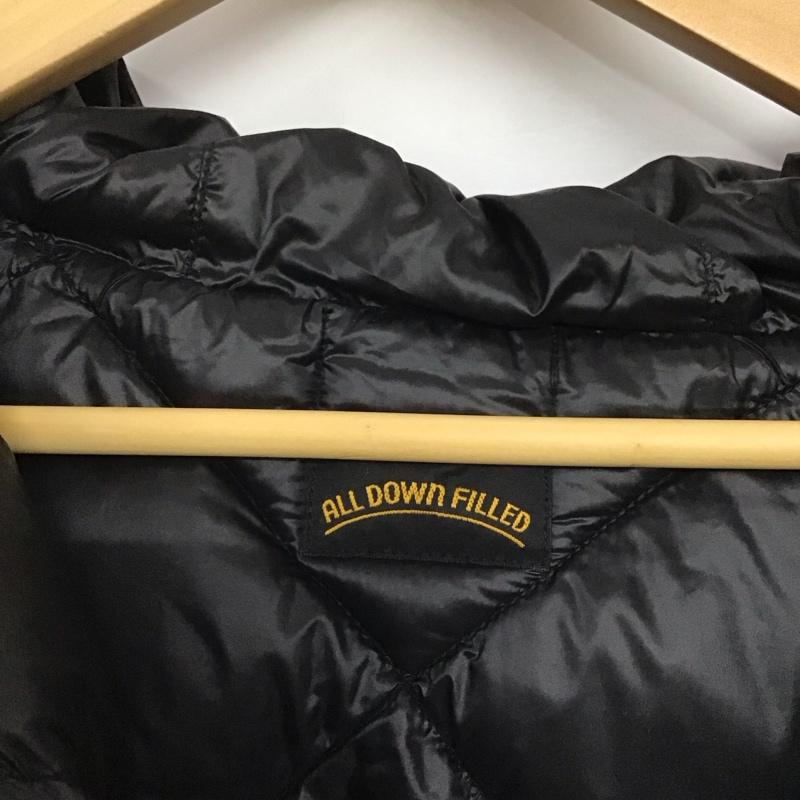 コンフィー comfy ジャケット、上着 ジャンパー、ブルゾン cmf1902-j01c ダウンジャケット ジップアップパーカージャケット M 無地 黒 / ブラック /  メンズ USED 古着 中古 10145705