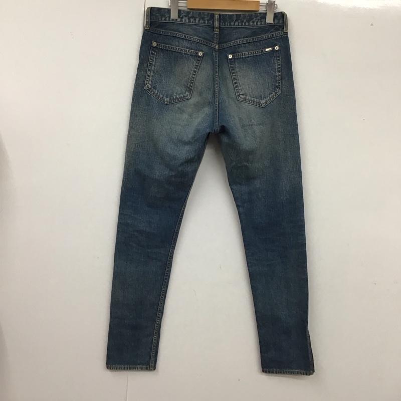 ザレターズ The Letters パンツ デニム、ジーンズ FW17-LDP001A サイドジップ M 無地 青 / ブルー /  メンズ USED 古着 中古 10111874
