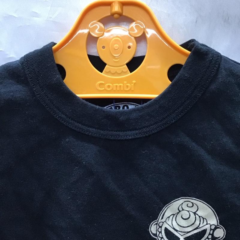 ヒステリック ミニ HYSTERIC MINI Tシャツ 半袖 100cm プリント 黒 / ブラック /  ガールズ USED 古着 中古 10123418