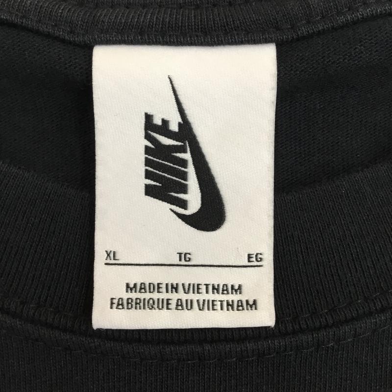 ナイキ NIKE Tシャツ 半袖 DD3070-010 Nike x Stussy International Beach Crew T-Shirt XL プリント X ロゴ、文字 黒 / ブラック /  メンズ USED 古着 中古 10141538