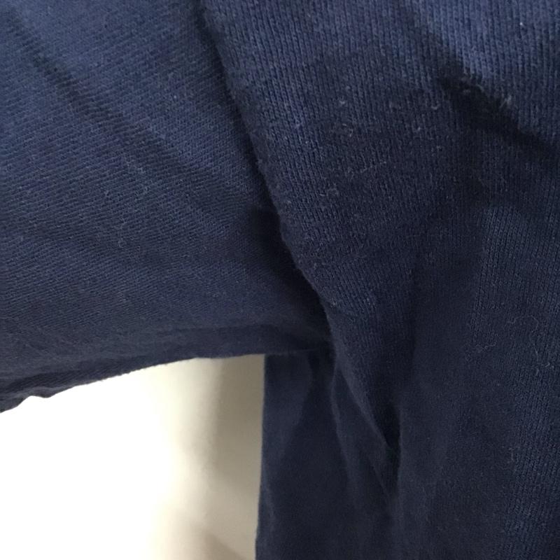 ゴッドセレクショントリプルエックス GOD SELECTION XXX カットソー 半袖 半袖カットソー プリントTシャツ クルーネックカットソー L 無地 紺 / ネイビー /  メンズ USED 古着 中古 10126524