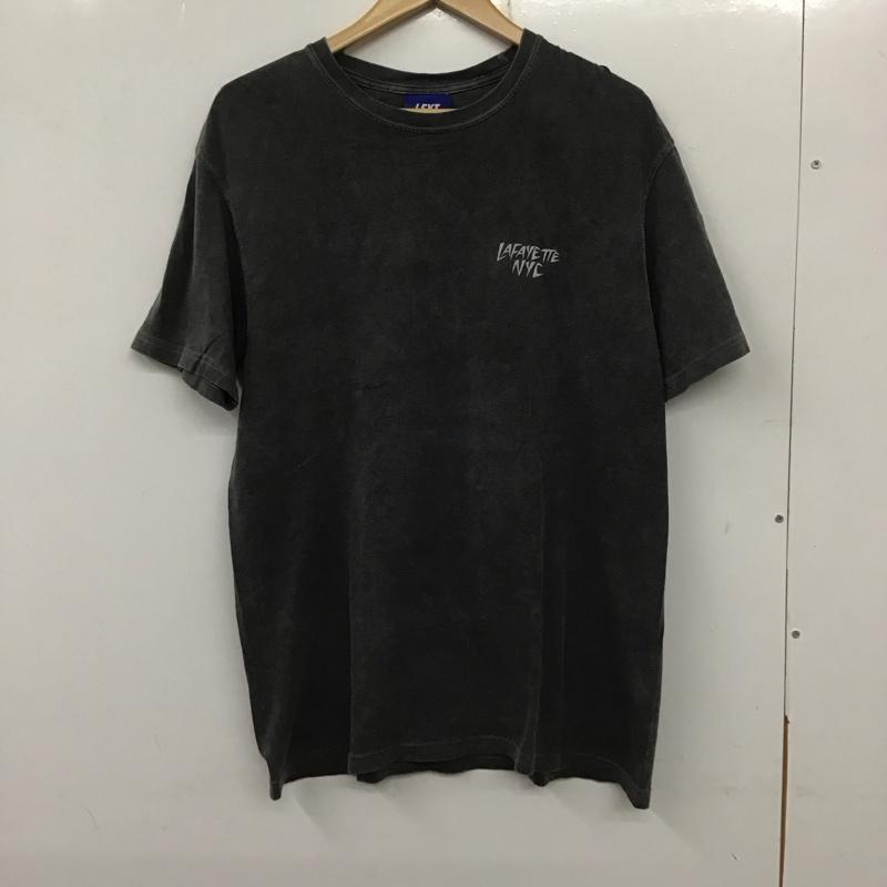 ラファイエット Lafayette Tシャツ 半袖 半袖カットソー プリントTシャツ クルーネックカットソー M ロゴ、文字 灰 / グレー /  メンズ USED 古着 中古 10135938