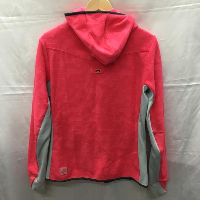 プーマ PUMA パーカー 長袖 ジップパーカー L 無地 桃 / ピンク /  レディース USED 古着 中古 10110701