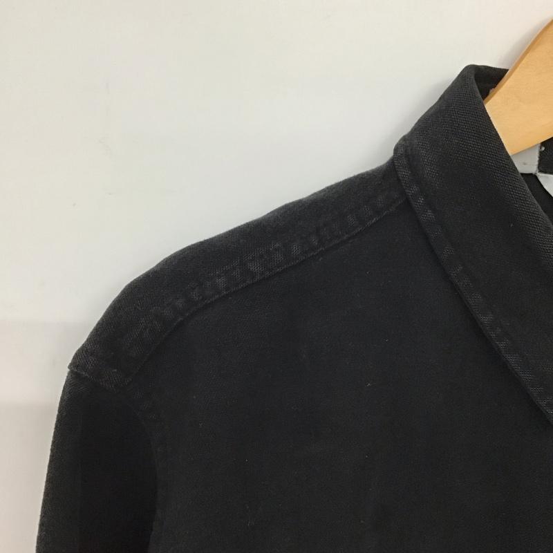 ウールリッチ WOOLRICH シャツ、ブラウス 長袖 長袖シャツ 無地シャツ カラーシャツ 無地 黒 / ブラック /  メンズ USED 古着 中古 10146988