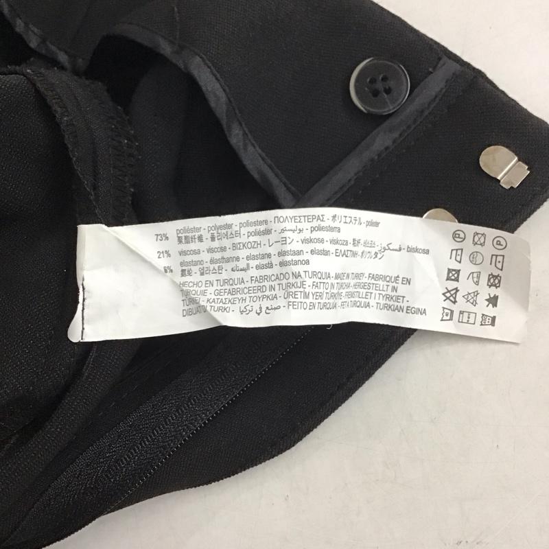 ザラ ZARA パンツ ショートパンツ S 無地 黒 / ブラック /  レディース USED 古着 中古 10139485