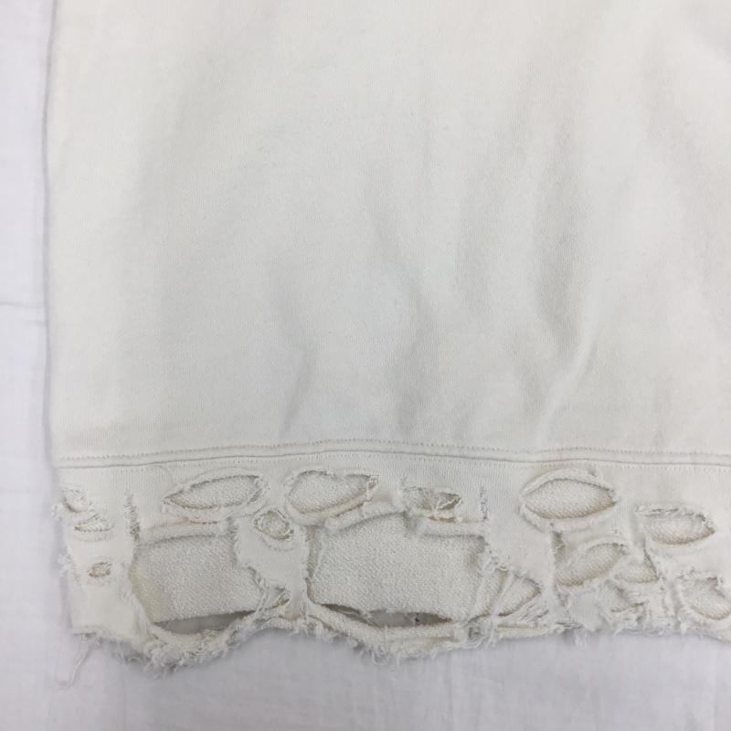 ジーナシス JEANASIS トレーナー 長袖 JS063915CF FREE 無地 オフホワイト / オフホワイト /  レディース USED 古着 中古 10140852