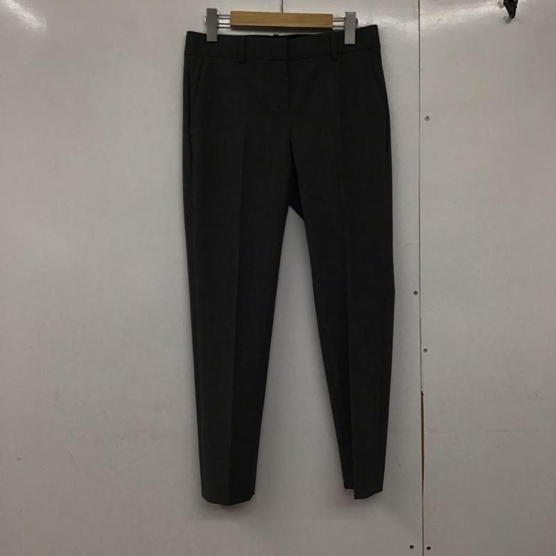 セオリー theory パンツ スラックス 2 無地 灰 / グレー /  レディース USED 古着 中古 10143395