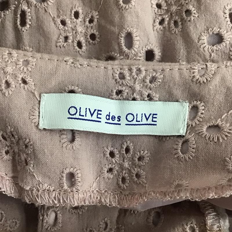 オリーブデオリーブ OLIVE des OLIVE ワンピース ロングスカート FREE 無地 桃 / ピンク /  レディース USED 古着 中古 10131539