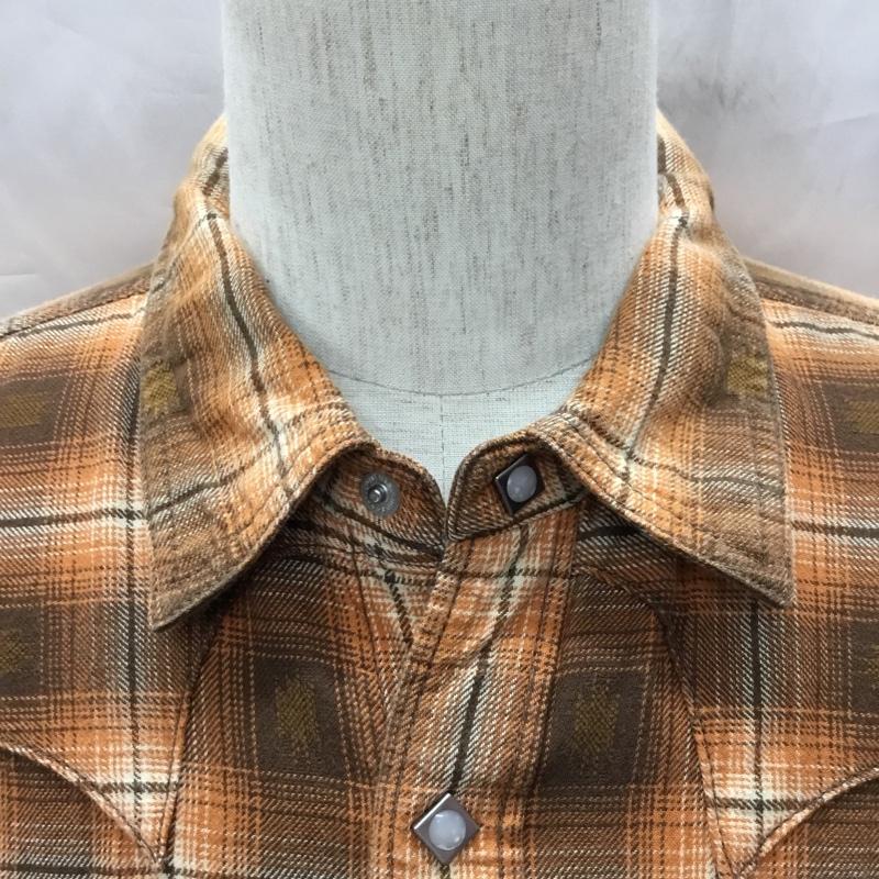 フラットヘッド The Flat Head シャツ、ブラウス 長袖 長袖シャツ カラーシャツ ポケットシャツ 長袖カットソー チェックシャツ 40 チェック マルチカラー / マルチカラー /  メンズ USED 古着 中古 10114786