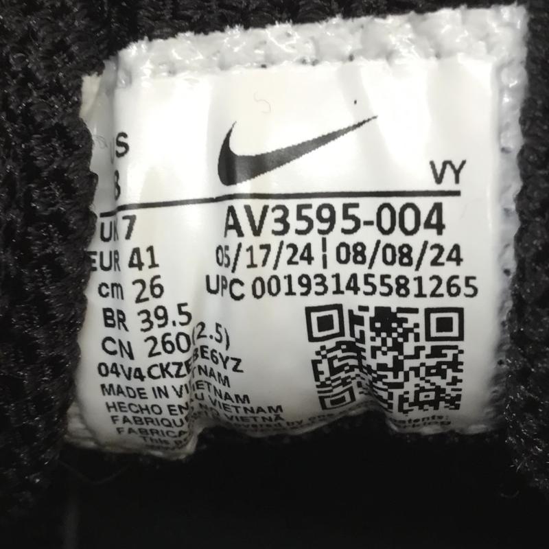 ナイキ NIKE スニーカー スニーカー AV3595-004 Shox TL Sunrise 26.0cm ロゴ、文字 黒 / ブラック / X 赤 / レッド /  メンズ USED 古着 中古 10133949