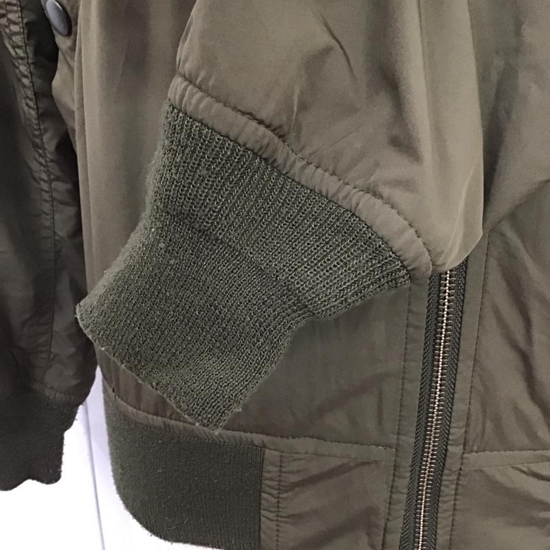 アルファインダストリー Alpha Industries ジャケット、上着 ジャンパー、ブルゾン ジップアップジャケット ジャンパー ジャケット ベドジャン アウター M 刺繍 カーキ / カーキ /  メンズ USED 古着 中古 10119509