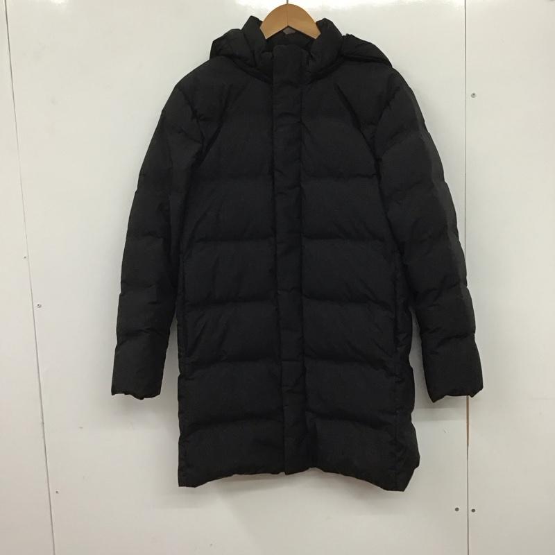 ユニクロ UNIQLO ジャケット、上着 ダウンジャケット 311-409332 シームレスダウンジャケット ダウンコート アウター M 無地 黒 / ブラック /  メンズ USED 古着 中古 10139462
