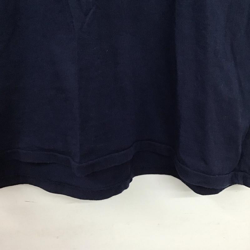 ポロラルフローレン POLO RALPH LAUREN Tシャツ 半袖 L ロゴ、文字 X プリント 紺 / ネイビー /  レディース USED 古着 中古 10150804