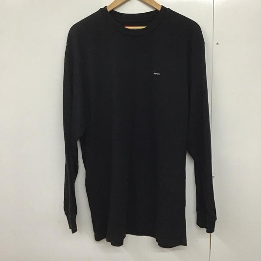 シュプリーム Supreme カットソー 長袖 24ss 長袖カットソー SmallBox LS Tee L ロゴ、文字 黒 / ブラック /  メンズ USED 古着 中古 10140986