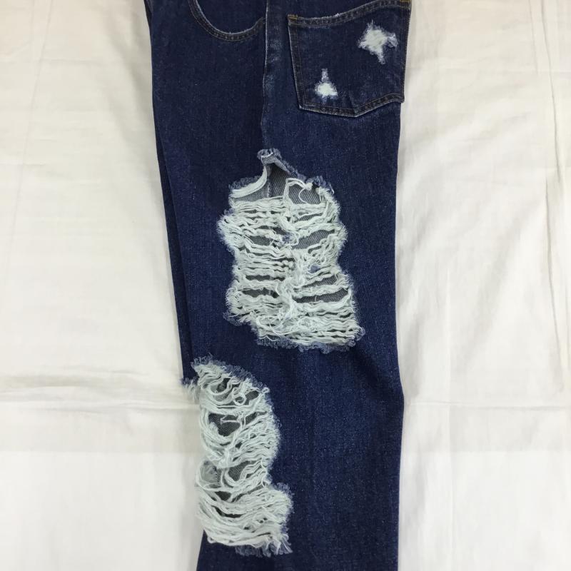 ジュエティ jouetie パンツ デニム、ジーンズ S 無地 青 / ブルー /  レディース USED 古着 中古 10134759