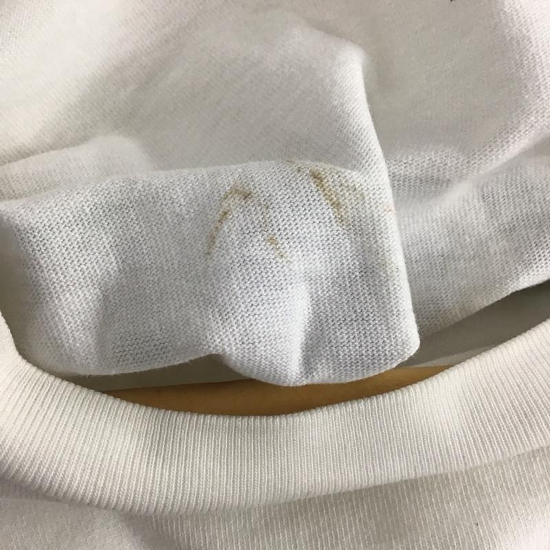 アベイシングエイプ A BATHING APE Tシャツ 半袖 半袖カットソー プリントTシャツ クルーネックカットソー readymade XL ロゴ、文字 白 / ホワイト /  メンズ USED 古着 中古 10132598