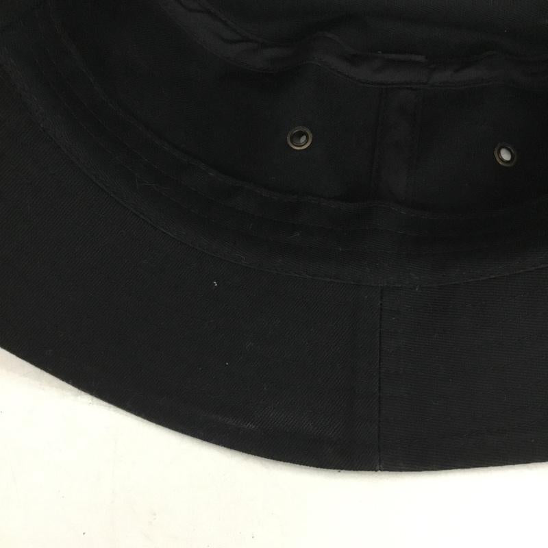 フランクリンマーシャル FRANKLIN&MARSHALL 帽子 ハット IT14-1CA002 レザーパッチハット バケットハット ロゴ、文字 黒 / ブラック /  メンズ USED 古着 中古 10146524
