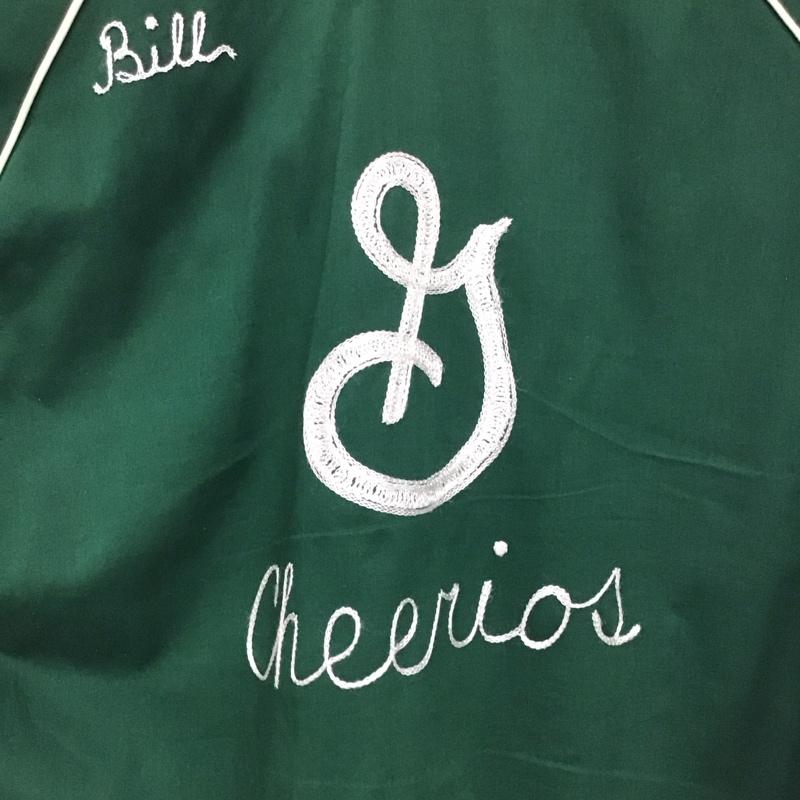 キングルイ King Louie シャツ、ブラウス 半袖 70s ボーリングシャツ 半袖シャツ M 無地 緑 / グリーン /  メンズ USED 古着 中古 10129635