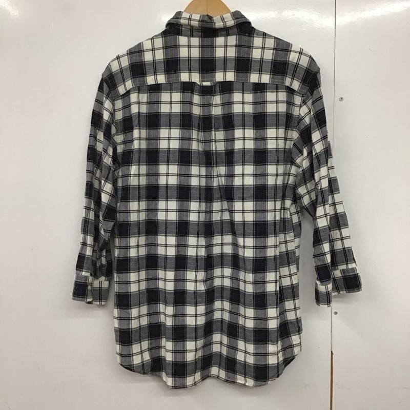 エディーバウアー Eddie Bauer シャツ、ブラウス 七分袖 M チェック マルチカラー / マルチカラー /  メンズ USED 古着 中古 10141179