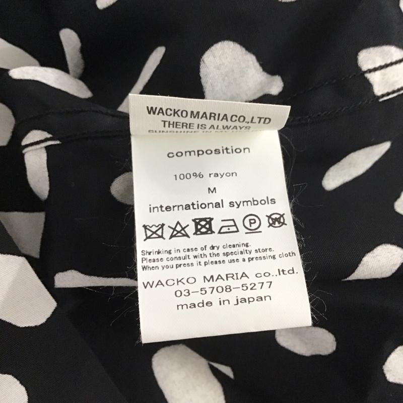 ギルティーパーティーズ GUILTYPARTIES シャツ、ブラウス 半袖 半袖シャツ プリントシャツ ポケットシャツ M プリント 白 / ホワイト / X 黒 / ブラック /  メンズ USED 古着 中古 10146796