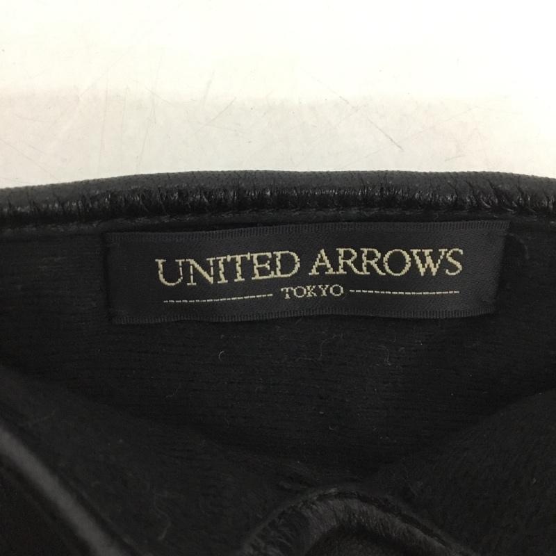 ユナイテッドアローズ UNITED ARROWS ファッション小物 手袋 チェック 黒 / ブラック /  メンズ USED 古着 中古 10146485