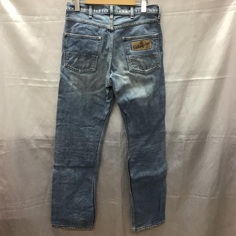 アベイシングエイプ A BATHING APE パンツ デニム、ジーンズ デニムパンツ スリムパンツ カジュアルパンツ ジーンズ S 無地 インディゴ / インディゴ /  メンズ USED 古着 中古 10111700