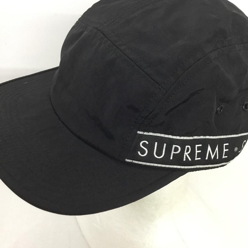 シュプリーム Supreme 帽子 キャップ ロゴ、文字 黒 / ブラック /  メンズ USED 古着 中古 10131706
