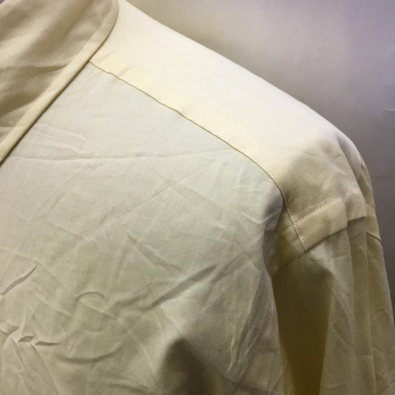 ラルフローレン RALPHLAUREN シャツ、ブラウス 長袖 長袖シャツ カラーシャツ ボタンダウンシャツ 長袖カットソー ロゴ、文字 黄 / イエロー /  メンズ USED 古着 中古 10115121