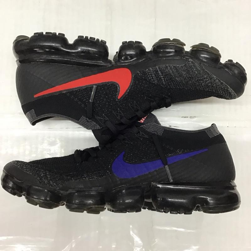 ナイキ NIKE スニーカー スニーカー 941834-995 iD AIR VAPORMAX FLYKNIT 29.5cm 29.5cm ワンポイント 黒 / ブラック /  メンズ USED 古着 中古 10121137