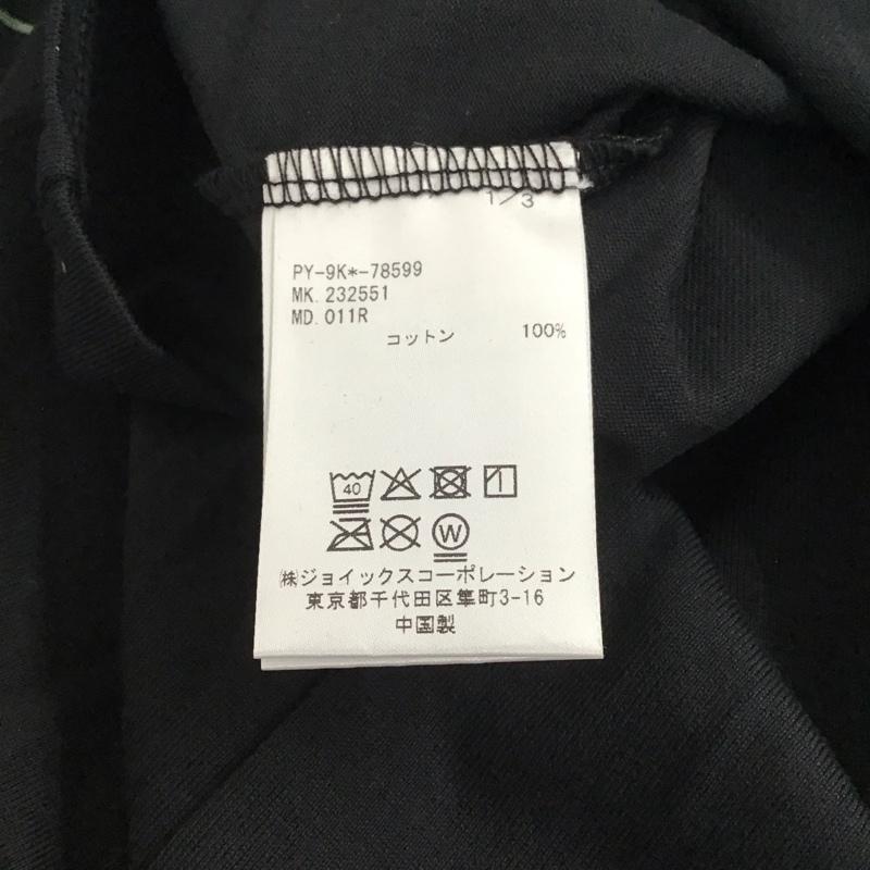 ポールスミス Paul Smith Tシャツ 半袖 半袖カットソー プリントTシャツ クルーネックカットソー L プリント 黒 / ブラック /  メンズ USED 古着 中古 10135747